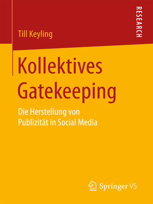 cover image of Kollektives Gatekeeping